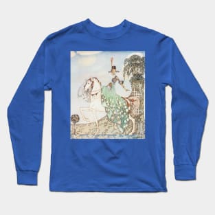 Vintage Fairy Tales, Princess Minon-Minette by Kay Nielsen Long Sleeve T-Shirt